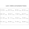 Addition and Subtraction Kinder and First Grade