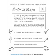 Cinco de Mayo Spanish
